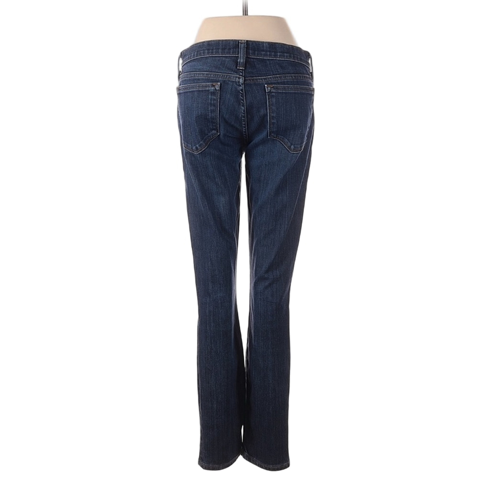 J. Crew Dark Blue Straight-Leg Women's Jeans - Picture 2 of 4